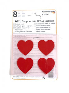 ABS triigitav sokipidur punane süda 4tk