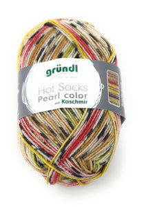 4-kordne sokilõng Hot Socks Pearl Color, 50g/200m