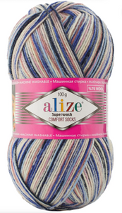 4-kordne sokilõng Superwash 100g/420m