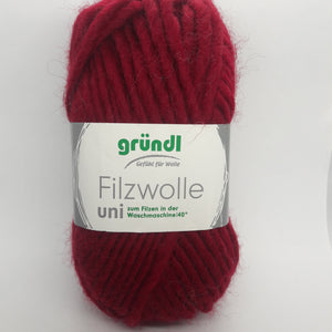 Filzwolle Uni, 50g/50m
